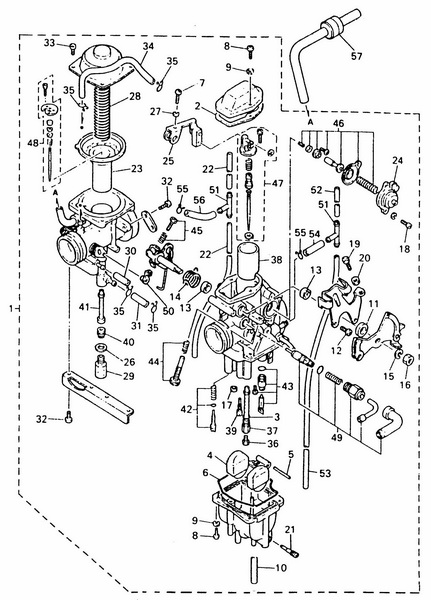 AblaÃŸschraubensatz 660 Baghira Skorpion